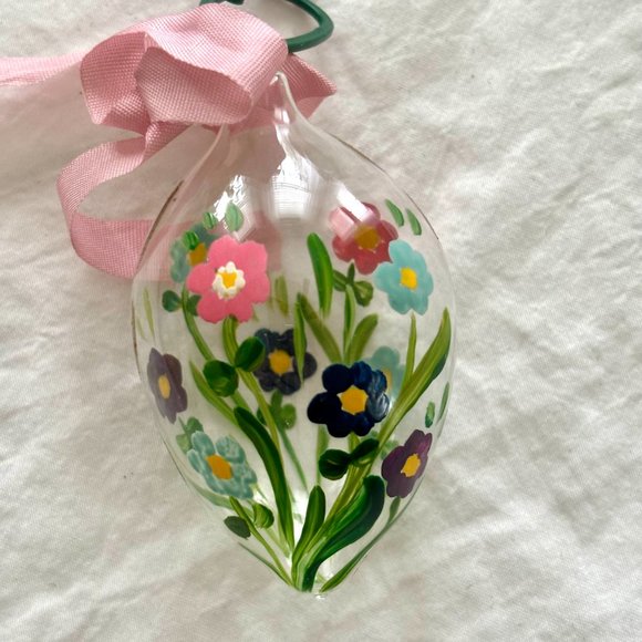 39 Assorted Hanging Easter Egg Ornaments Decorations Pastel Ribbon Spring - Picture 14 of 14